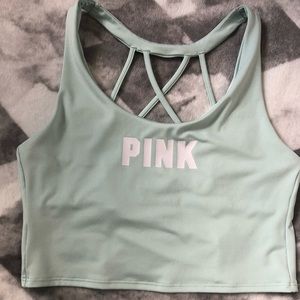 COPY - PINK active crop top